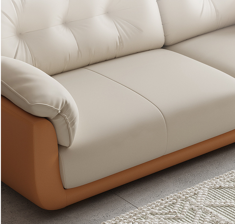 Nordico Feel of bread cloud shaped 1+2+3S Pomelohome Living Room Furniture Set Modern Couch tech cloth sofa sets