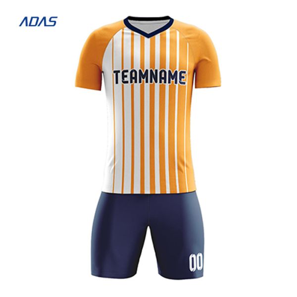 Full Set Football Quick Dry Sublimated Soccer Uniforms Wear Jersey Shirts Tops ODM
