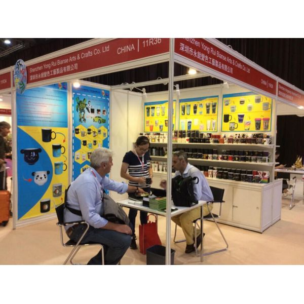 cheap price promotion gifts color changing ceramic mug ceramic travel mug