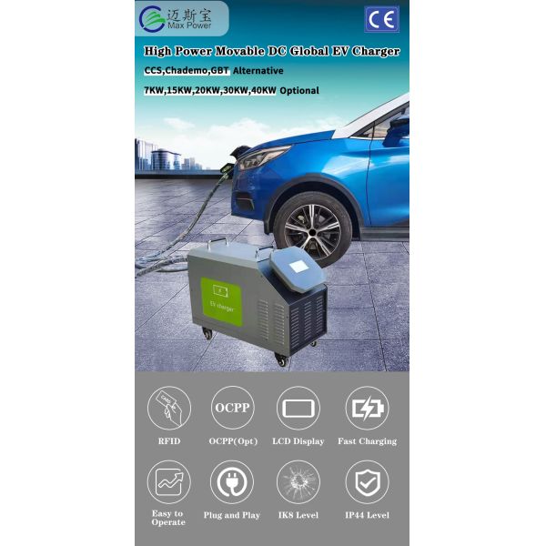 CE Certificated 20kw 60a CCS2 EV Charger Enclosure with Universal Power Socket Input Voltage 380Vac±10% Connectors CCS2