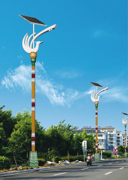 14000 Lumen 140w  120w 100w All In One Led Solar Street Lights Ip65 Waterproof