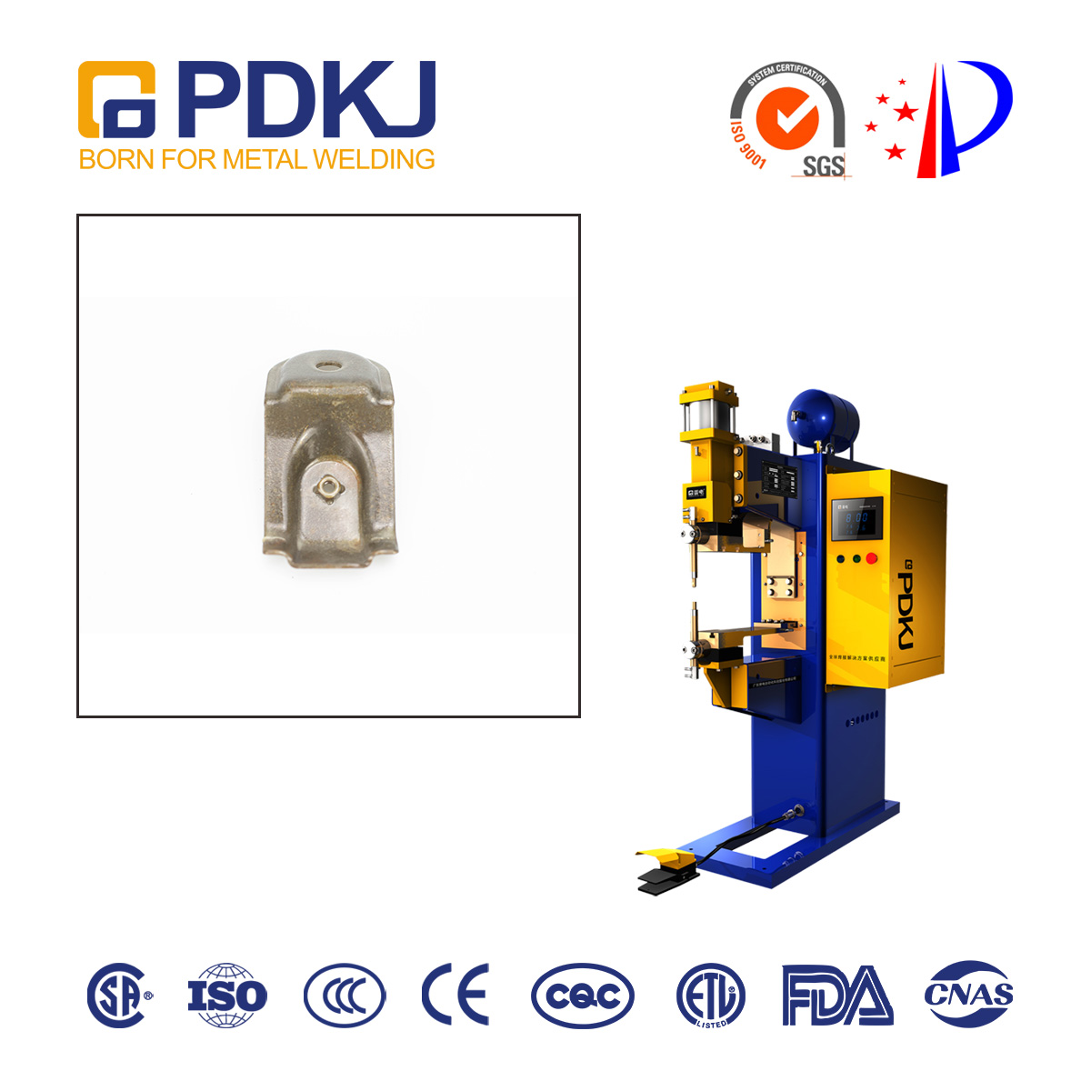 PLC DTB 80 сварочного аппарата пятна DC пневматический