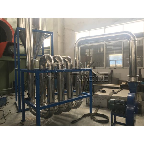 Thermal 15Kw Plastic Recycling Lines 219mm Pipe Drying Equipment