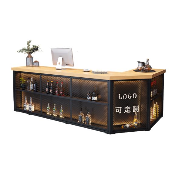 Mini LED Counter Height Nightclub Bar Table Modern Furniture