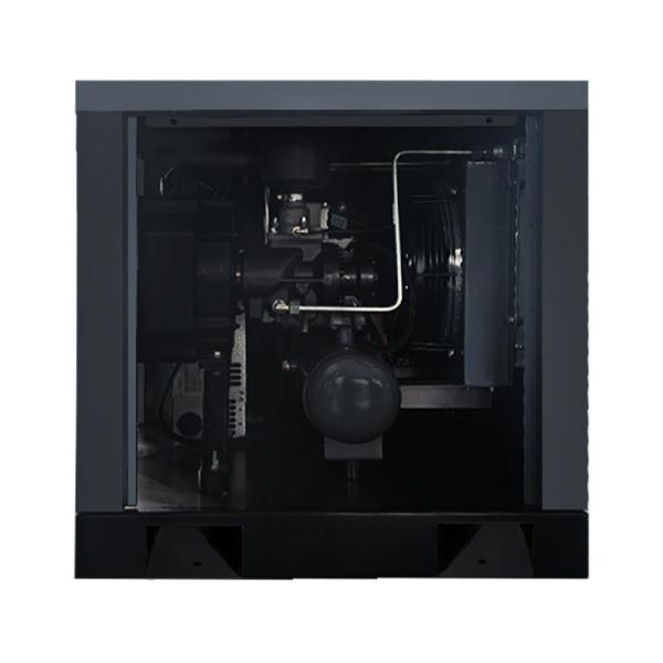 3 Phase 10 HP Variable Speed Rotary Screw Air Compressor With Built In Dryer And Tank