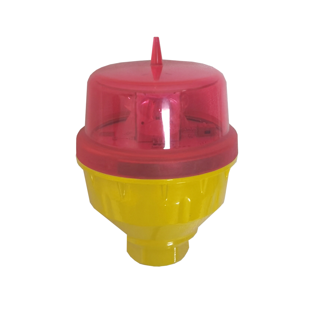 L810 Single Aviation Obstruction Light Type B 32.5cd Low-intensity IP66 Rated LED Aircraft Warning Light with 10-Year Life Expectancy