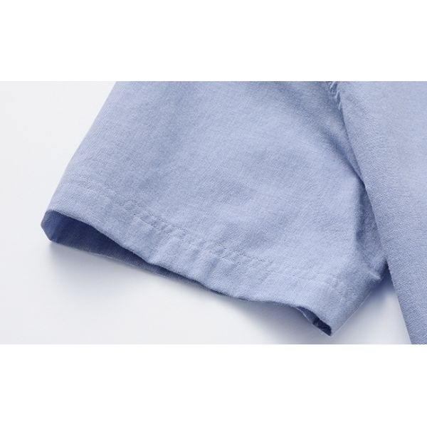 Corporate Work Uniform Embroidery Lapel Decoration With Smooth Shoulder Line