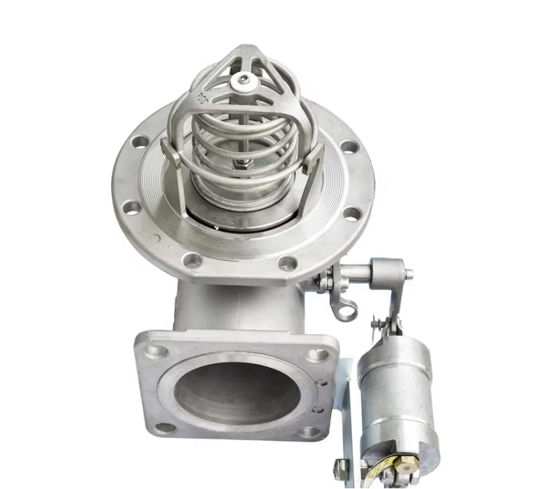 Nozzle Stainless Steel Subsea Valve for Chemical Tank Truck Opening Method Manual/Pneumatic