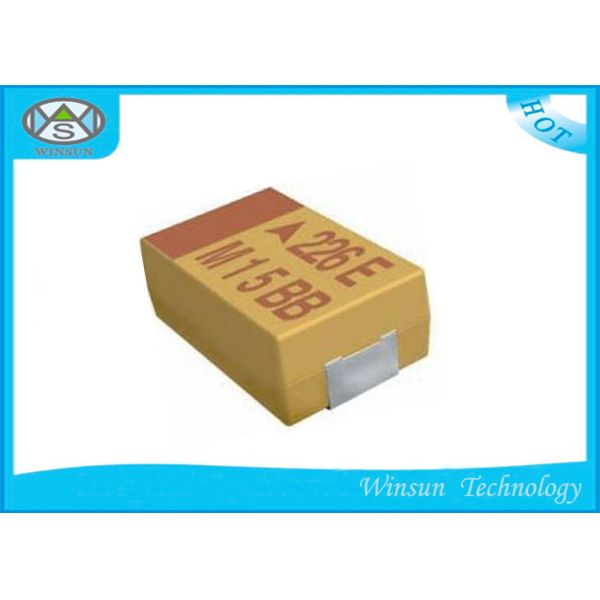 Large Size Solid Tantalum Chip Capacitors 33μF - 1500μF Case E For Electronic Products