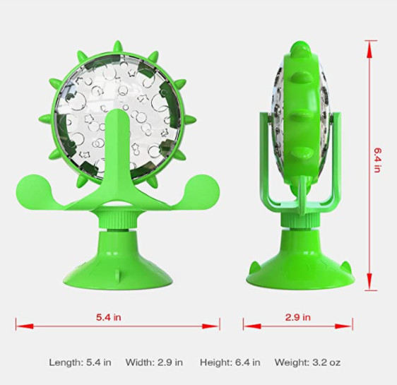 Взаимодействующая тренируя игрушка ветрянки кота с чашкой всасывания для кота