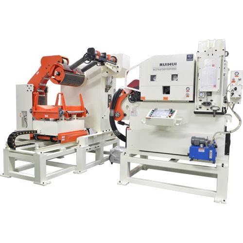 CE Metal Sheet Straightening Machine / Thin Roll Stamping Die Disc Horizontal Feeder Machine