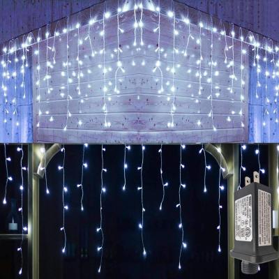 Connectable Easter Icicle Lights 100 LED 10M Length Cold White