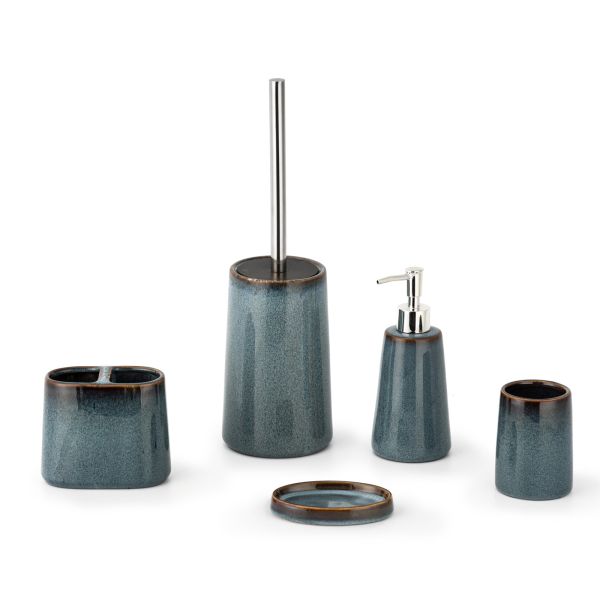 Premium Ceramic Bathroom Accessories Set Foam Dispenser Soap Dispenser Toothbrush Holder