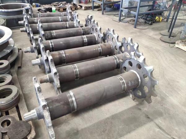 6-50t Amphibious Excavator Undercarriage Floating For Marshy Terrains