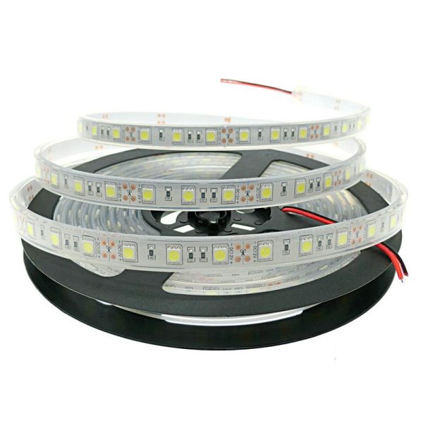 60 Leds SMD2835 RGB Led Flexible Ribbon Strip Light For Indoor Outdoor Home Decoration