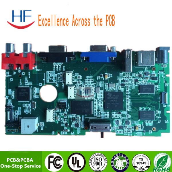 8Layer HDI PCB Prototype Board Fabrication Service Green 6mil