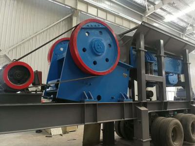 MCP Model Brand New Granularity Mobile Crushing Plant for  bituminous concrete crushing etc