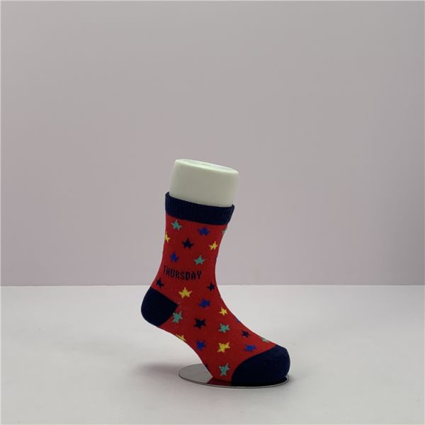 Soft and Comfortable 70%Cotton 28%Polyester 2%Spandex Baby Knit Socks with Cute Design