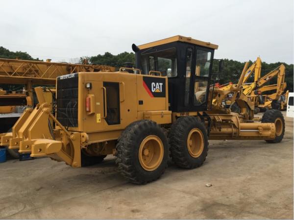 123KW Slightly Used Motor Graders CAT 12H 8700mm*2400mm*3000mm