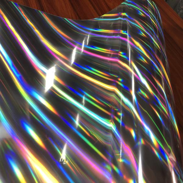 Transparency Opaque Metallized Plastic Film Customized Holographic Lamination Film