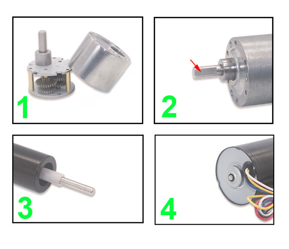 Мотор JGB37 3650 шестерни DC BLDC безщеточный электрический для умного дома