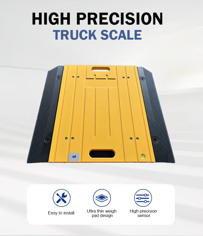 20 Ton Portable Weighbridge Pads Truck Axle Scales High Precision