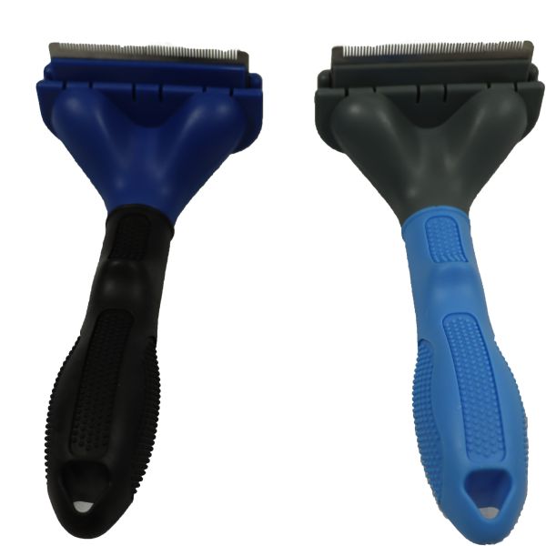 Automatic Pet Grooming Brush Shedding Comb For Short Haired Dogs Cats 159x119x57mm