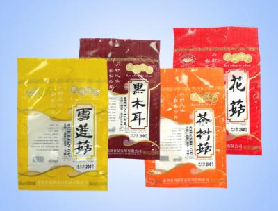 OEM Plastic Food Packaging Bags , Disposable Stand Up Zipper Pouch Bags