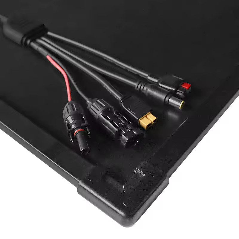 Складчивая солнечная панель 120w 12v Kit для солнечной зарядки портативная электростанция