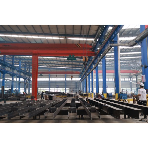 Corrosion Resistant Heavy Duty Steel Structure Rigid Steel Frame Hot Rolled