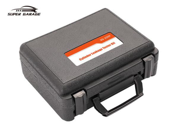 Dual Gauges Cylinder Leak Detector Kit , 0-100psi Diagnostic Test Kit For Cars