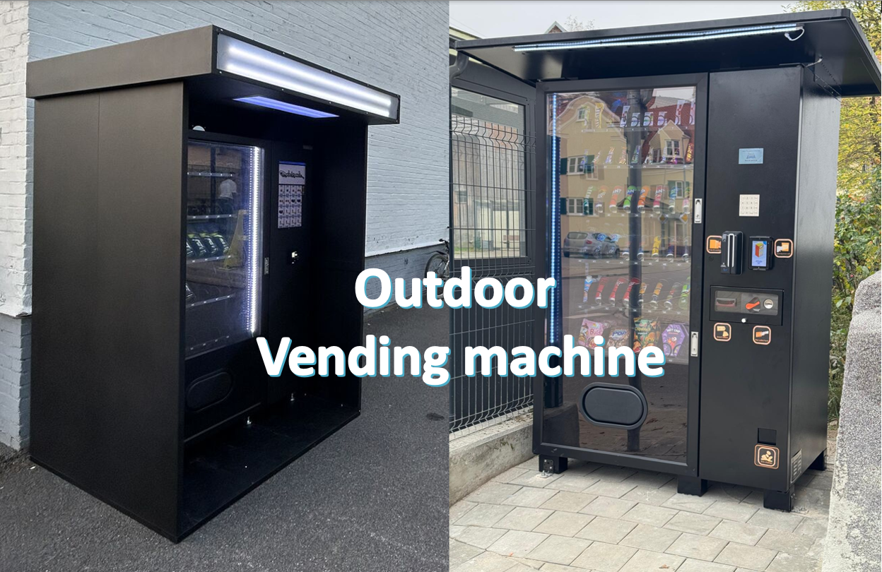 Protective Vending Machine Accessories Featuring Outdoor Covers and Houses That Maintain Machine Functionality and Appearance