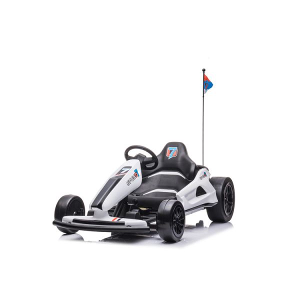 Прямая продажа 12В/24В электрический карт для детей 2-4 лет Синий/Красный/Желтый/Белый/Розовый/Серый