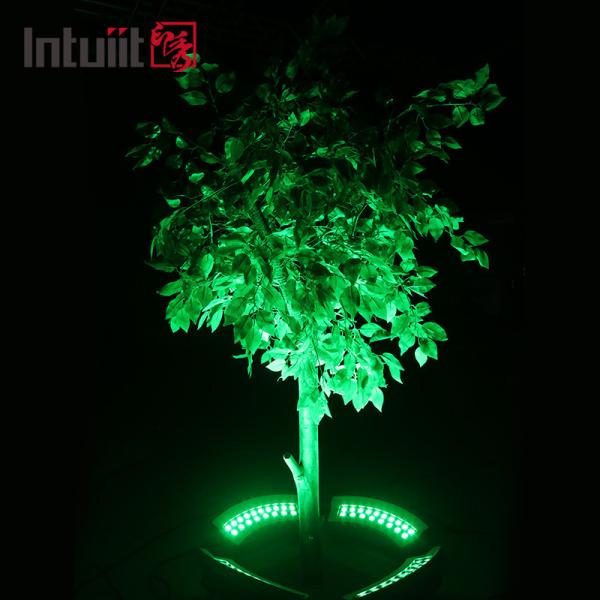 36w luz de inundação led ao ar livre ciclo árvore exterior rgb rgbw paisagismo jardim holofotes