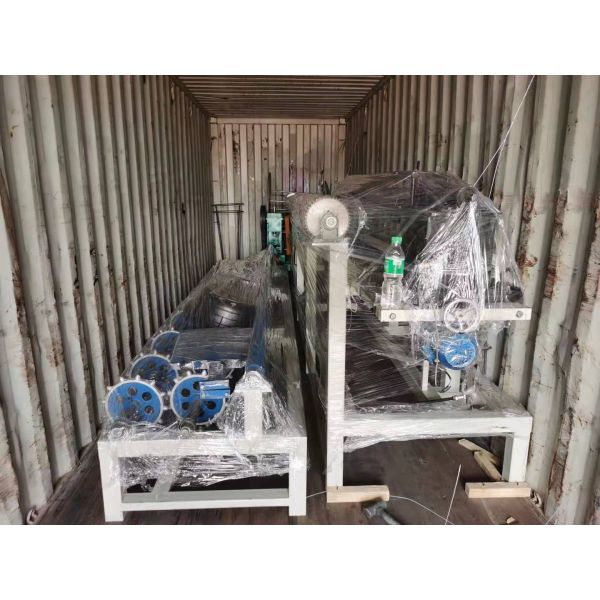 Cerca Making Machine do elo de corrente do PLC 3000mm, Diamond Mesh Wire Making Machine