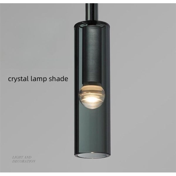 Современный одиночный роскошный свет стены ухода за больным спальни полностью серый цвет дыма привесной лампы ТВ меди