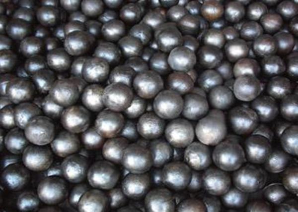 Cr15 Heat Treated Grinding Media Balls For Cement Mill Hardness More Than HRC60