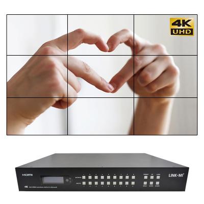 9x9 70M HDMI Video Wall Processor Hdmi Splitter 3x3 4K HDMI Matrix Extender