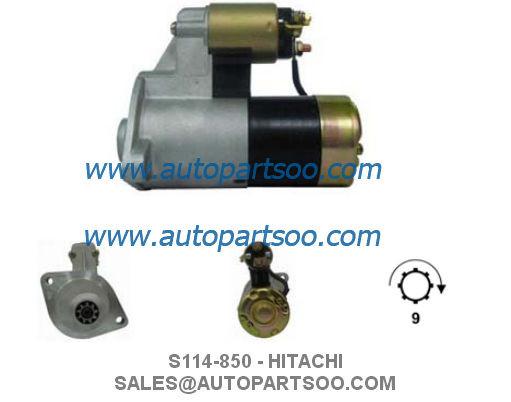 S114-569 S114-630 - HITACHI Starter Motor 12V 0.8KW 8T MOTORES DE ARRANQUE