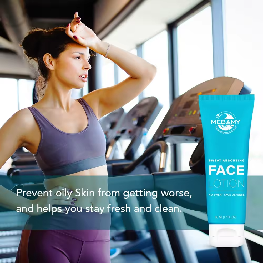 Lotion antitranspirante Efficace Contrôle Longue durée Crème pour le visage antitranspirant Sueur absorbant Crème et lotion pour le visage