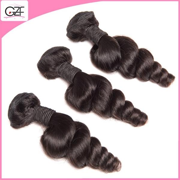 Unprocessed Wet and Wavy Hair Queen Peruvian Virgin Hair Loose Wave For African American Black Lady