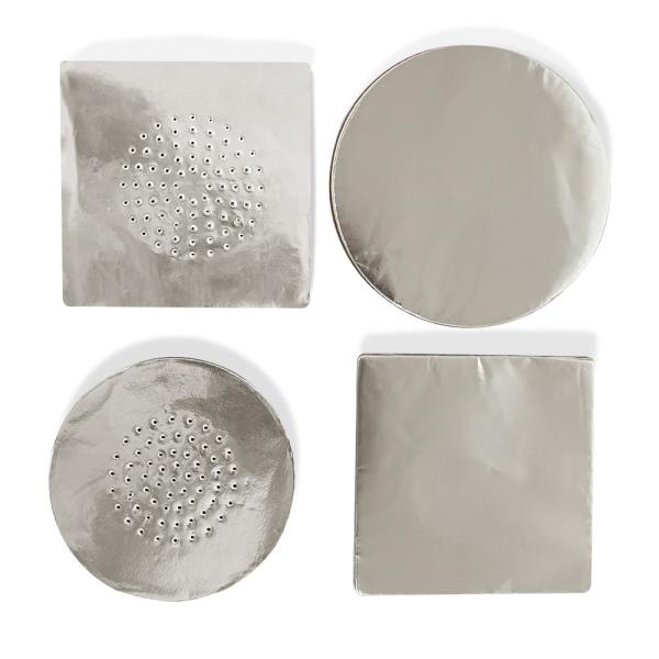 Customized Length Aluminium Foil Paper Hookah Foil 0.03MM For All Hookah 50 pcs Pack