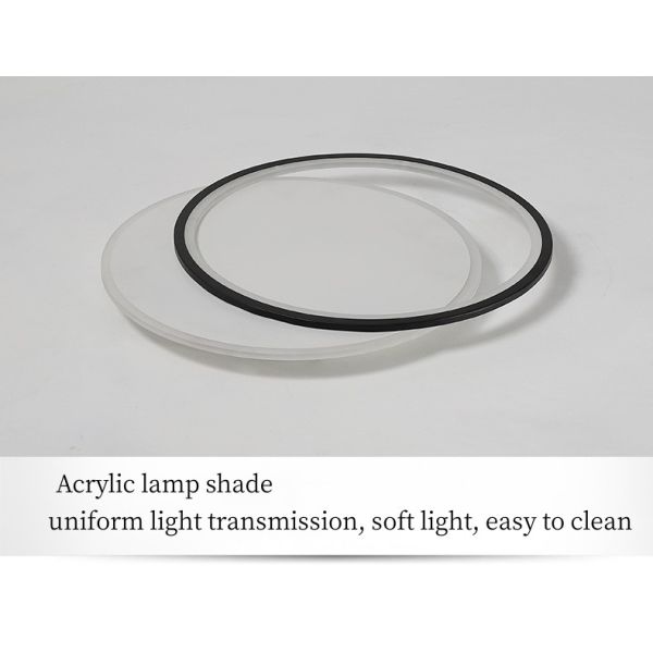 Современный простой циркуляр привел свет живущей комнаты столовой исследования света спальни потолочного освещения светлый