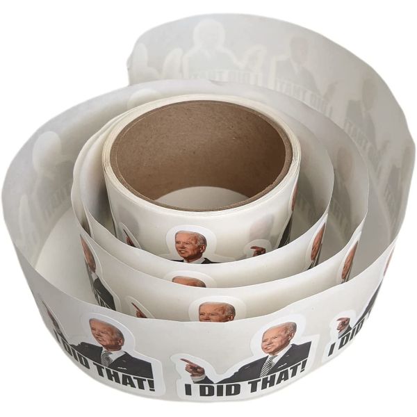 I Did That Biden Custom Reflective Stickers For Motorcycle Car