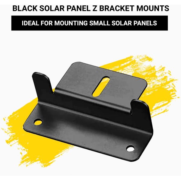 3.94*2.6 Pouvoir blanc Panneau solaire noir Z Monture de support