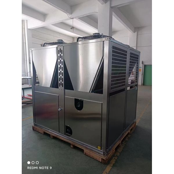 175KW Custom Heat Pump 380V 50HZ Or 60HZ Horizotal Shell Tube