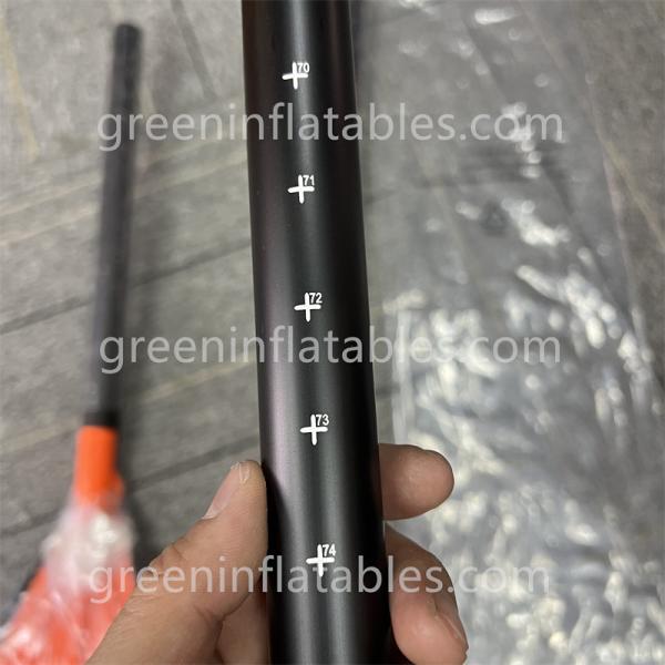 3 piece SUP canoe Paddle board paddle race reinforcement blade anti-twist buckle aluminum paddle factory direct sales
