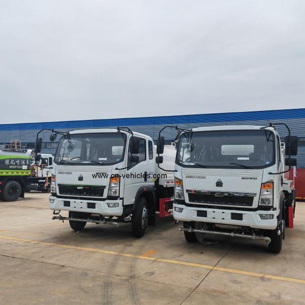 Sinotruk HOWO Tanker Water Truck 4X2 10cbm Water Sprinkler Truck