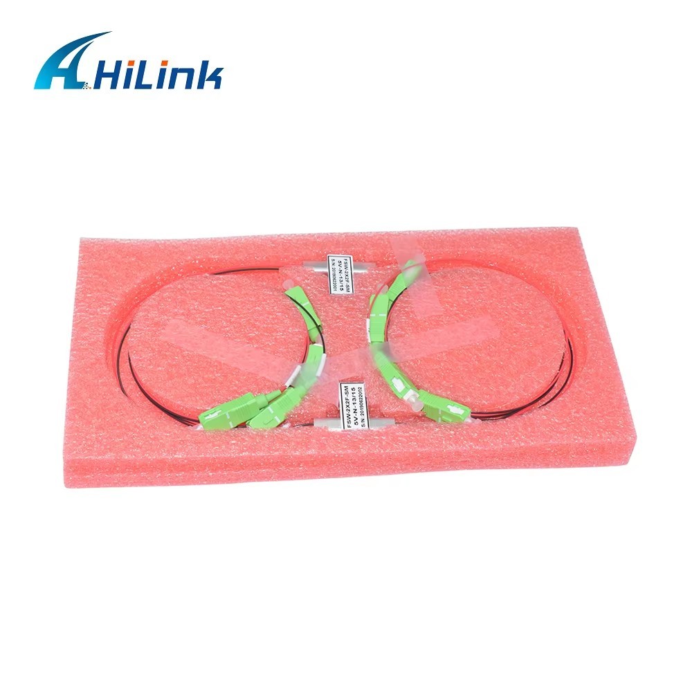 Hilink Fiber Optical Switch 5V FSW 2x2F Mechanical  SM High Quality Optical Switch