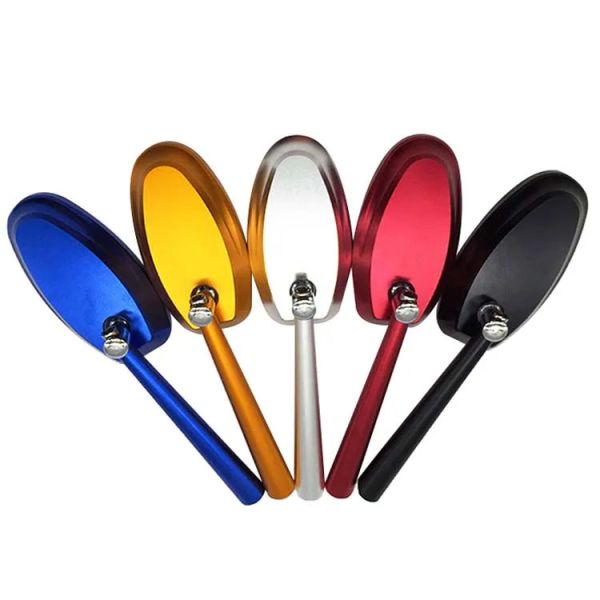 Convex Surface Glass Size 10.3*5.5cm Customized Rear View Mirrors for Motorcycles